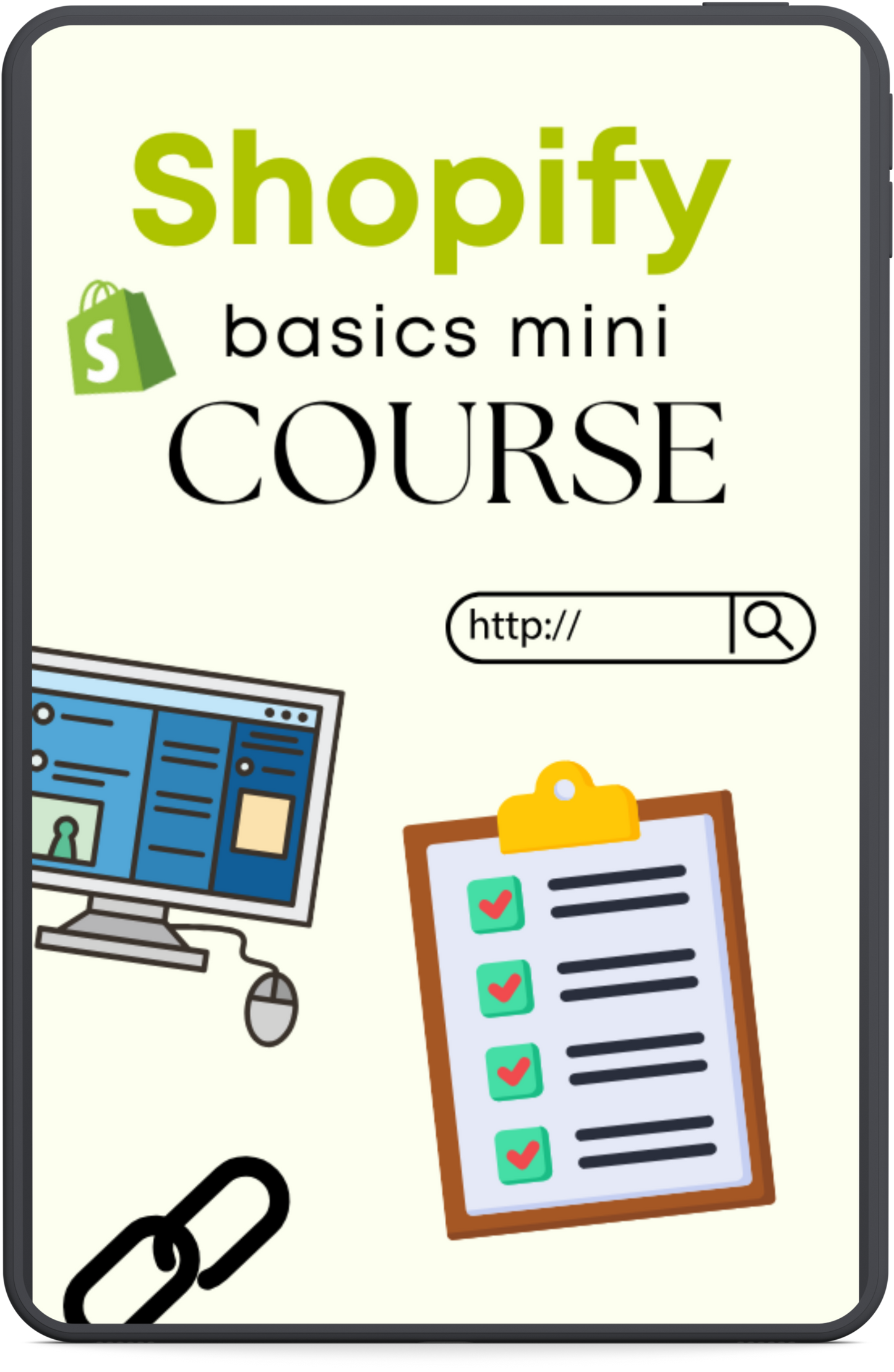 Shopify Beginners Basics (Mini Course)