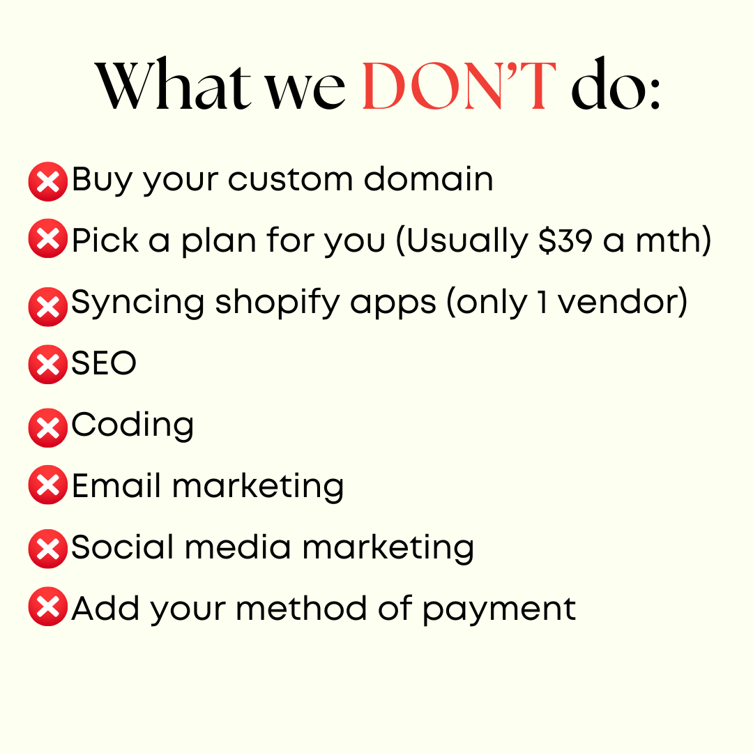 Shopify Store Customization