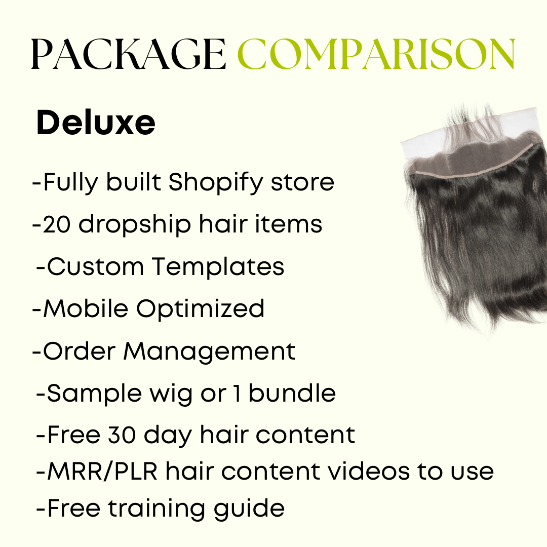 Shopify Dropship Hair Boutique