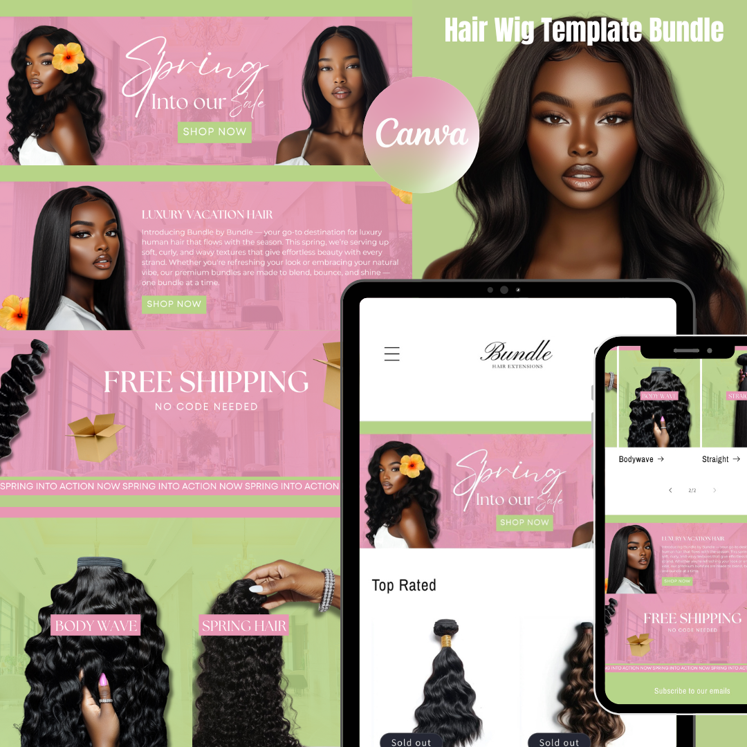 Shopify Dropship Hair Boutique