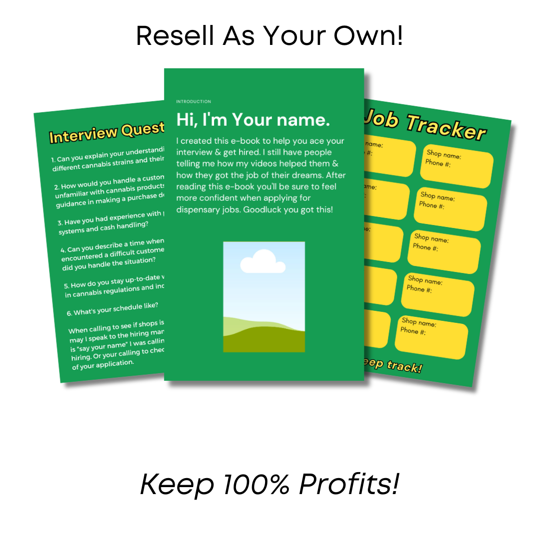 How To Get Hired At A Green Shop (MRR/PLR)