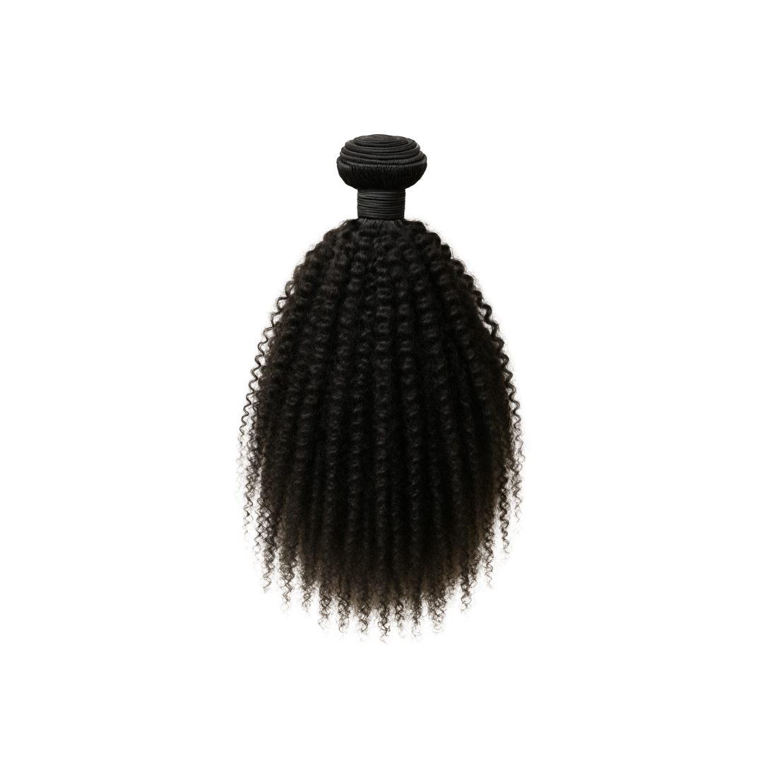 12A Kinky Straight Human Hair Bundle