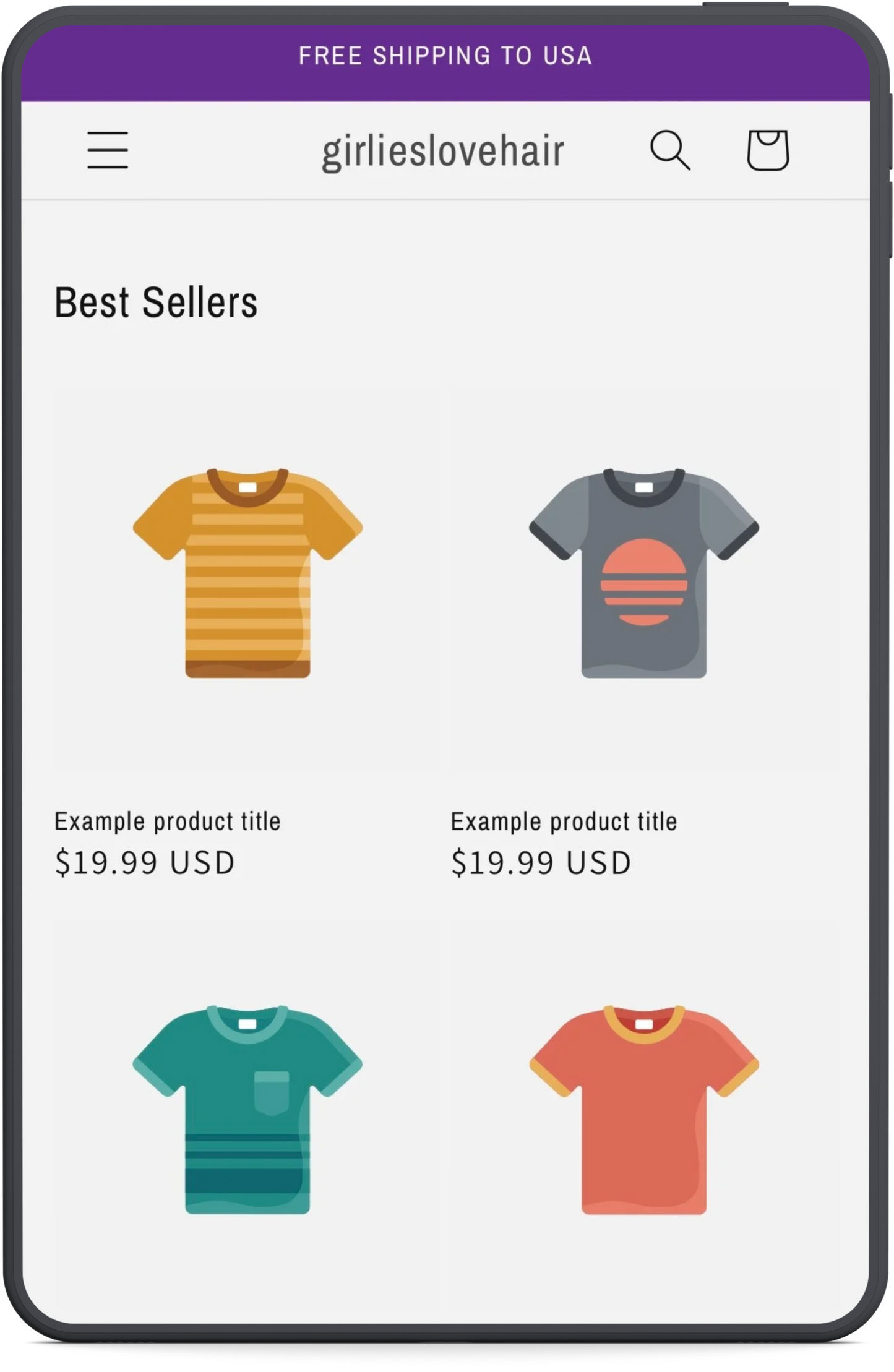 Shopify Purple Theme