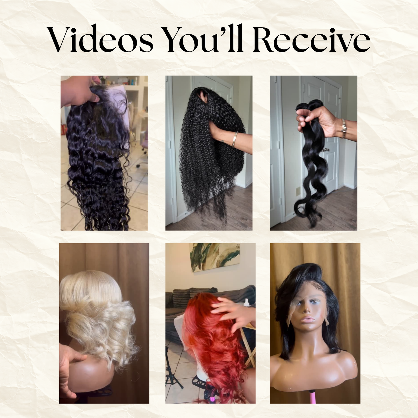 Done-For-You Hair Business Video Pack