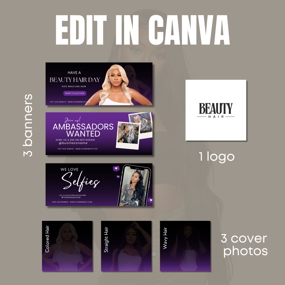 Shopify Hair Website Templates