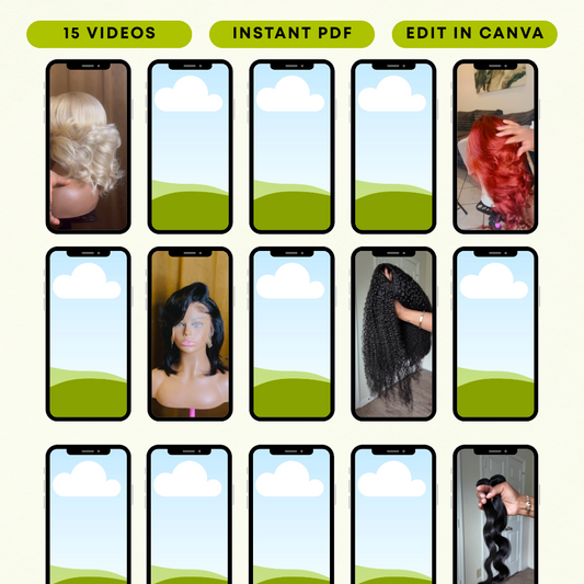 Done-For-You Hair Videos