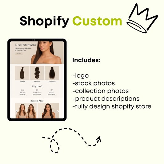 Custom Shopify Website