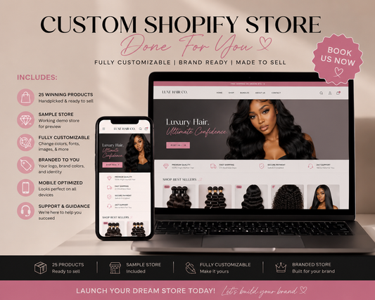 Custom Shopify Store