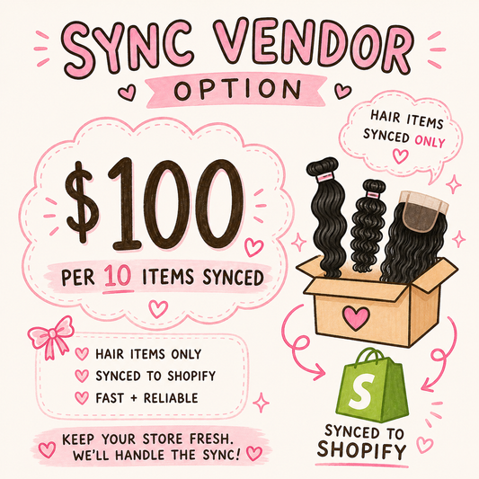 Shopify Hair Product Sync Service (Manual Uploads)