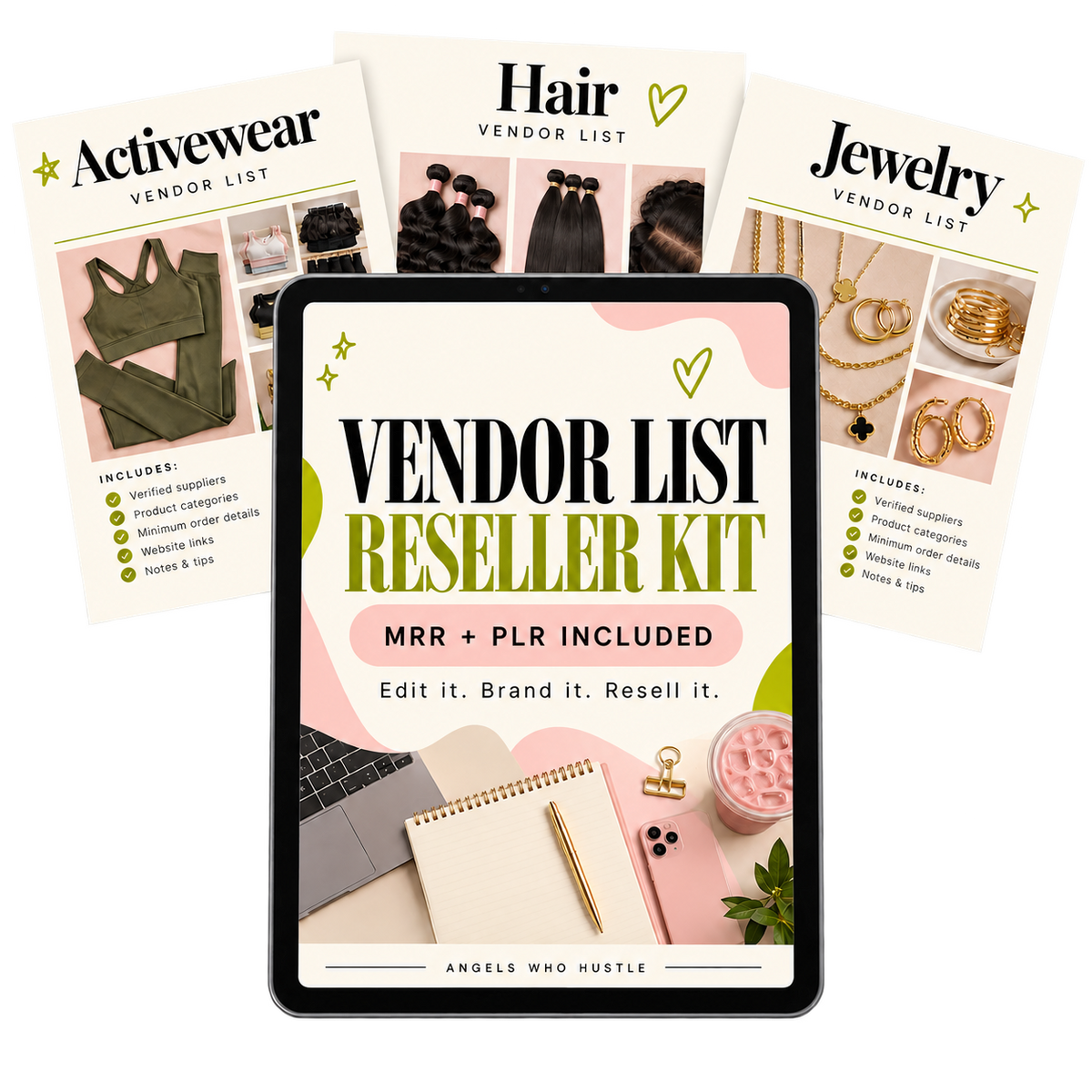 Vendor List Resell Bundle