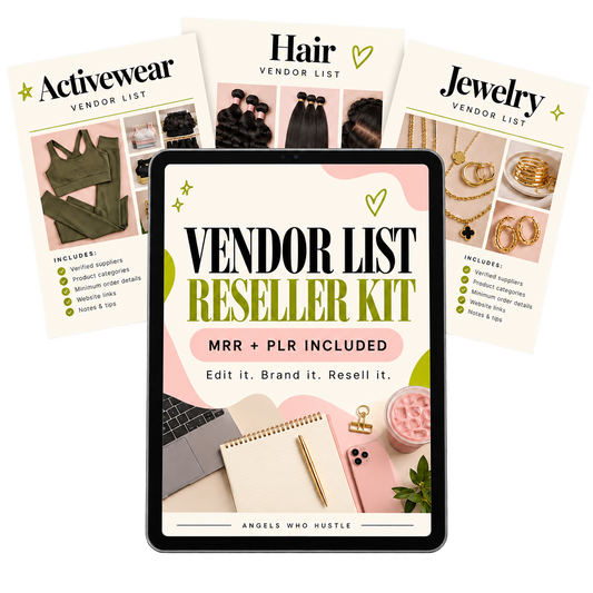 Vendor List Resell Bundle