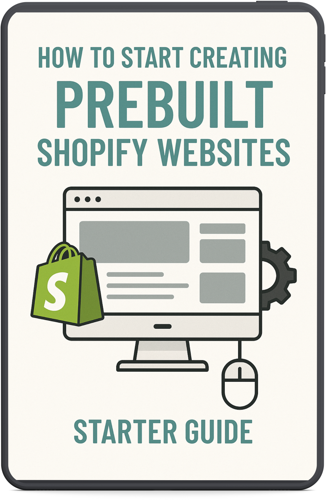 Free Starter Guide: Learn To Create Prebuilt Shopify Websites