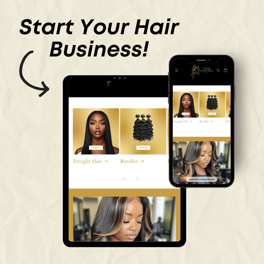 Prebuilt Dropshipping Hair Stores