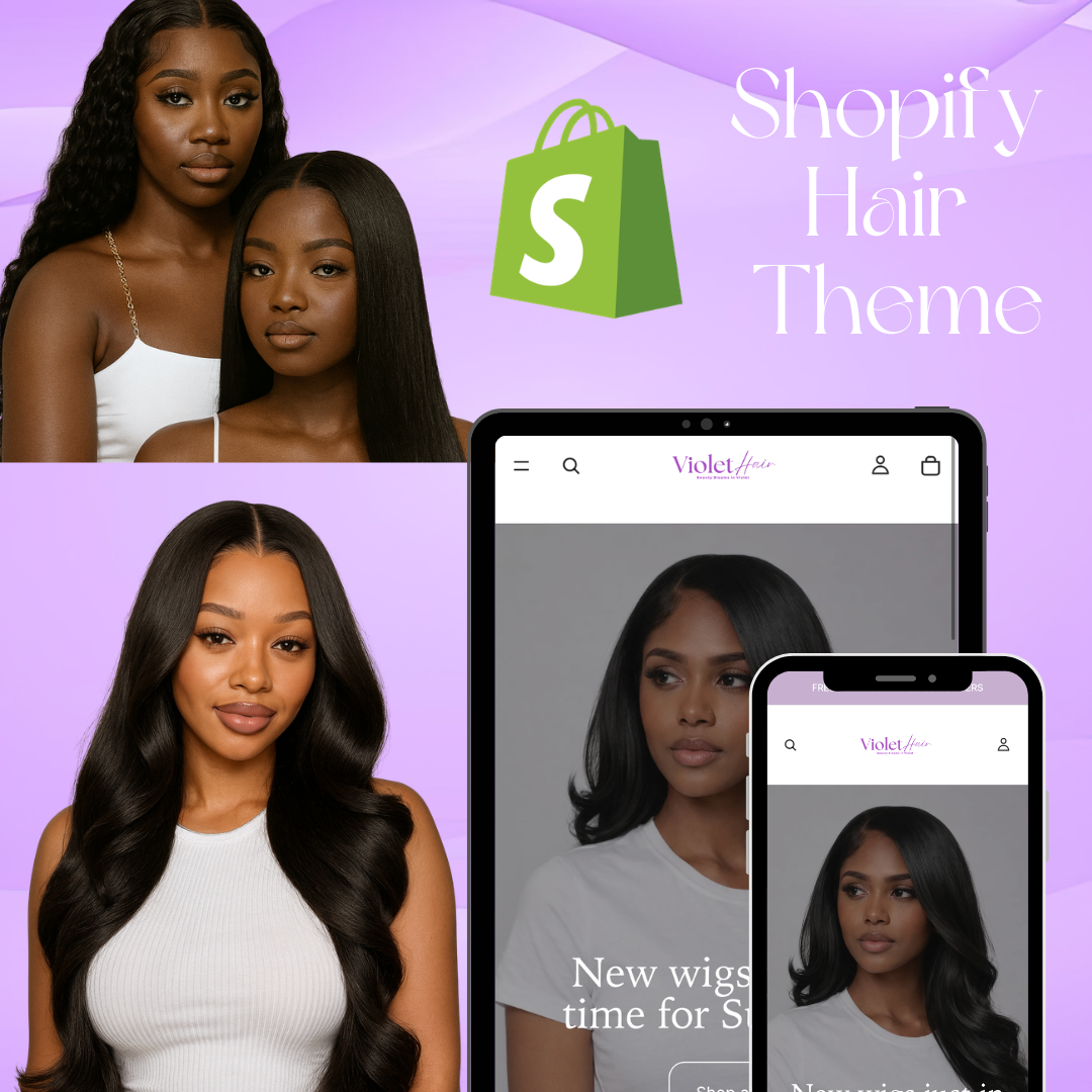 Hair Website Template