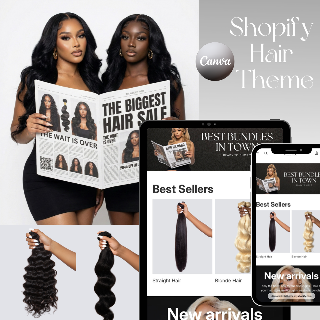 Hair Website Templates