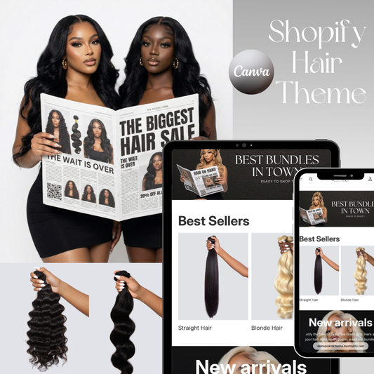 Hair Website Templates