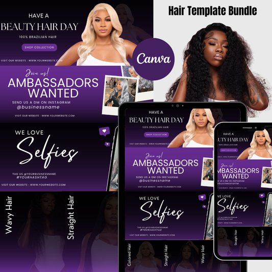 Hair Website Templates