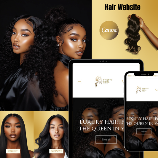 Hair Website Templates