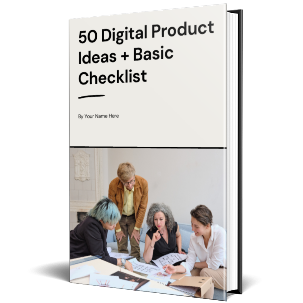 50 Digital Product Ideas (MRR/PLR)